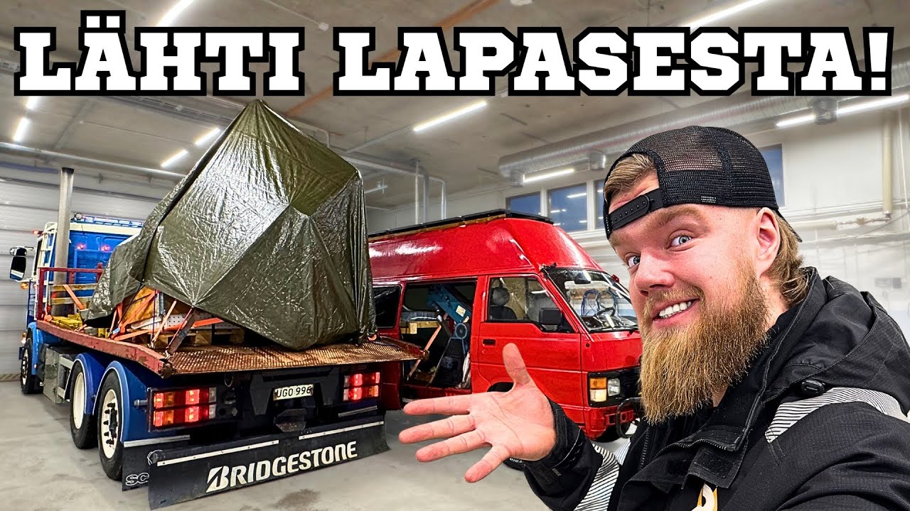 HUUTOKAUPAT LÄHTI LAPASESTA – 2 KUORMAA KALUSTOA HALLILLE?!