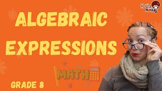 Grade 8 Algebra: Algebraic expressions