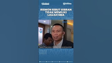 Rismon Sianipar Blak blakan Klaim Gibran Tak Punya Ijazah SMA, 3 Tahun Sekolah Tak Ada Nilai Rapor