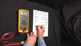 Multimeter ranging and resolution with Fluke 87-5
