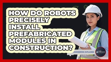 How Do Robots Precisely Install Prefabricated Modules In Construction? - Civil Engineering Explained
