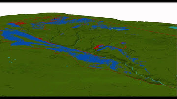 Viewshed Analysis: Observation Point D in the Smithills Estate [ArcScene]