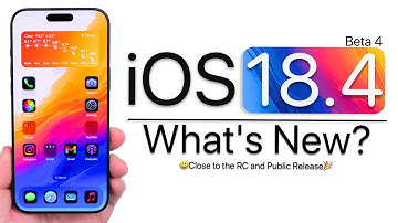 iOS 18.4 Beta 4 is Out! - What