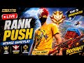Free Fire MAX Live 🔴 Rank Push | Intense Gameplay 😱 Full Pro Skills #freefire #live