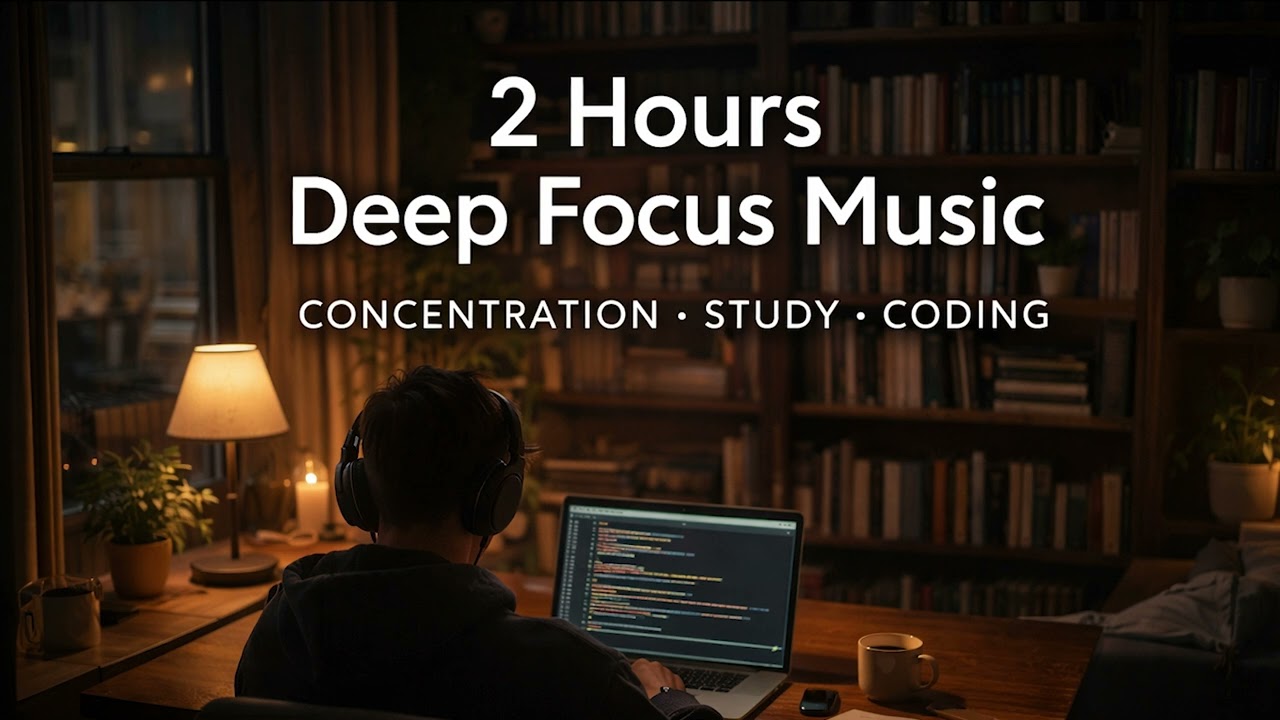 Ultra Focus Study Session (2 Hours) | Coding & Deep Work Music