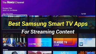 5 Best Samsung Smart TV Apps | For Streaming Content screenshot 1