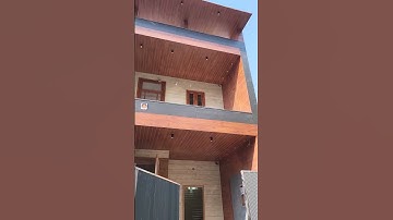 Front elevation HPL sheets elevation design work