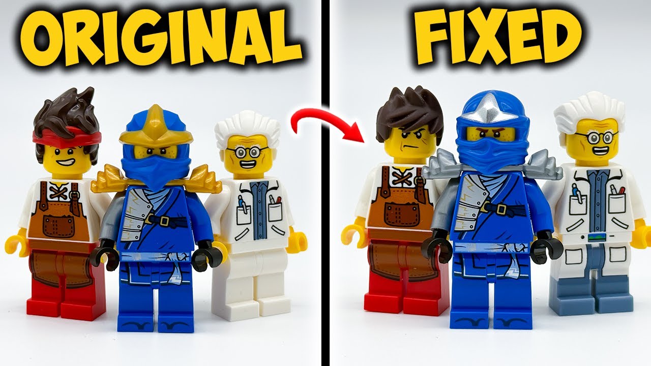 How to FIX the 2026 Ninjago Legacy Minifigures! - YouTube How to FIX the 2026 Ninjago Legacy Minifigures! - YouTube