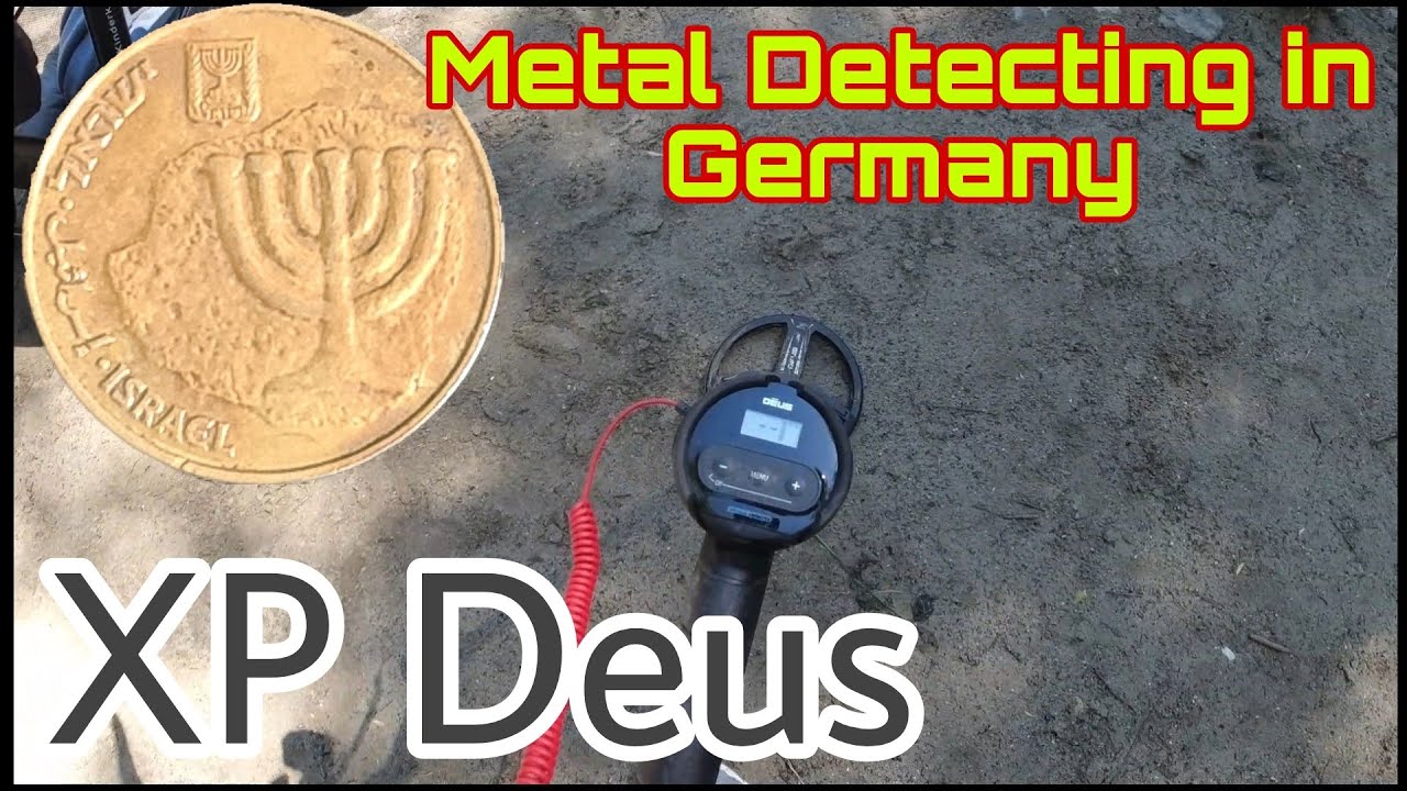 Монета Израиль в Германии?! 🤔 Металлодетектор. XP Deus