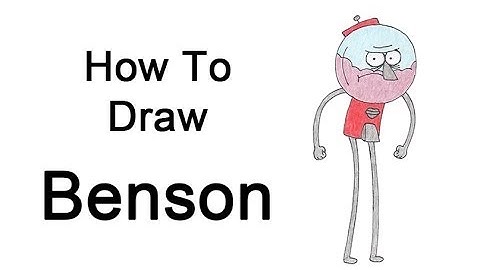 How to Draw Benson from Regular Show