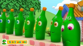 Tio Grön flaska förskolesång + Barnrim för Småbarn