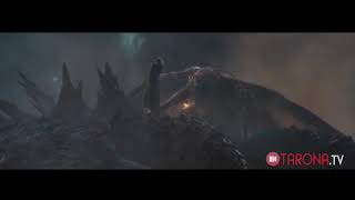 Godzilla:Maxluqlar qiroli uzbek tilida final jang