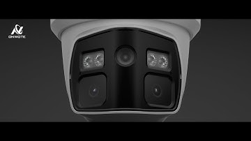 ONWOTE 180° Dual-Lens 4K 8MP PoE Security Camera