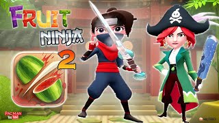 Fruit Ninja 2 New Characters and Unlocked Swords - Gameplay Walkthrough Part 2 @PacmanG5