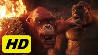Kong meets Skar King  Full Scene HD  Godzilla x Kong: The New Empire
