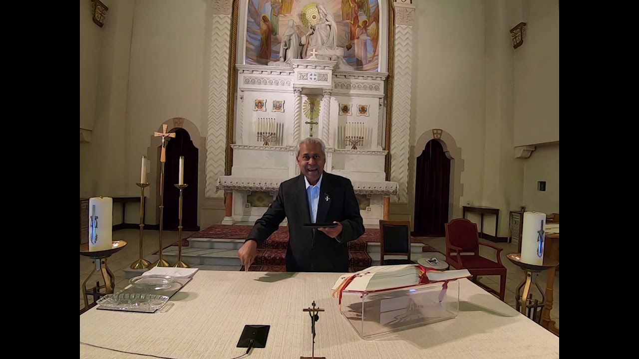 St.Theresa Church, Ottawa, Canada Fr. Vincent talking about "Peace and