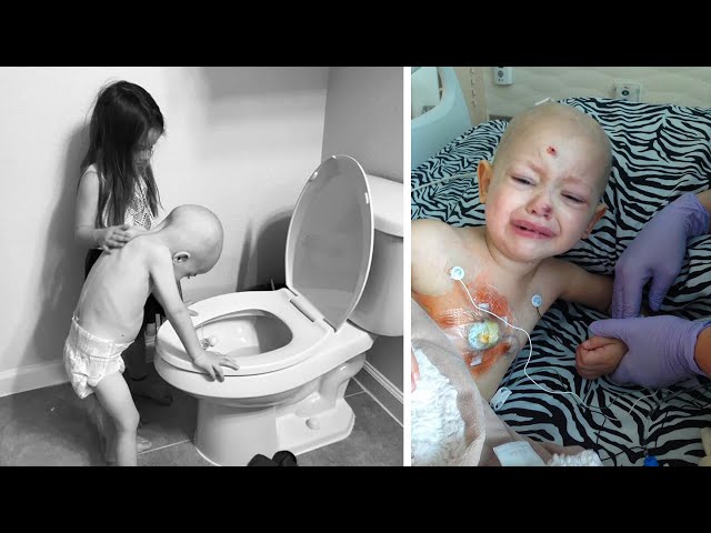 After Mother Caught Her Children Doing THIS In The Bathroom, She Wouldn't Stop Crying! class=