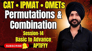 Permutation & Combination-14 |Selections out of n Identical OR n Distinct elements #cat2023 #cat2024