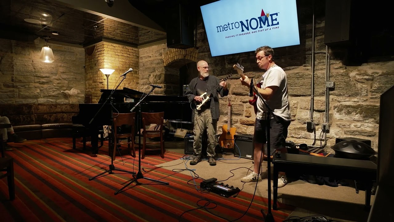 Multi-instrumentalists Mike Ethen and James Holdman at The Waves 9/22/2024