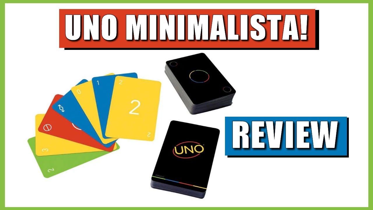 EU FIZ UM NOVO UNO (minimalista e com novas regras) 