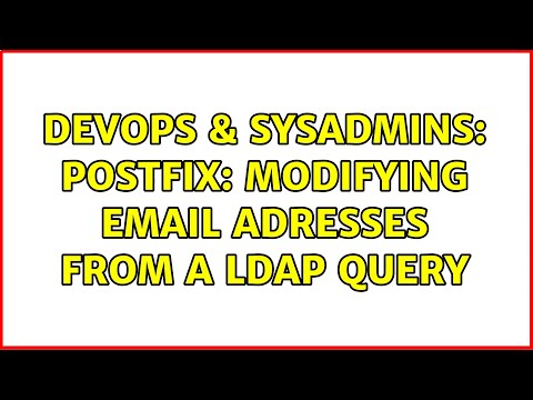 DevOps & SysAdmins: Postfix: modifying email adresses from a ldap query