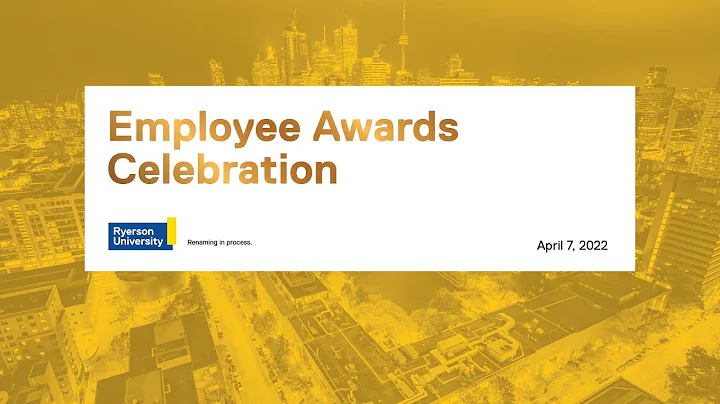 Employee Awards Celebration: April 7, 2022