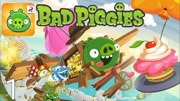 Bad Piggies Gameplay || Walkthrough Part-1 || (Ground Hog Day) || Levels 1-12 || (iOS, Android)