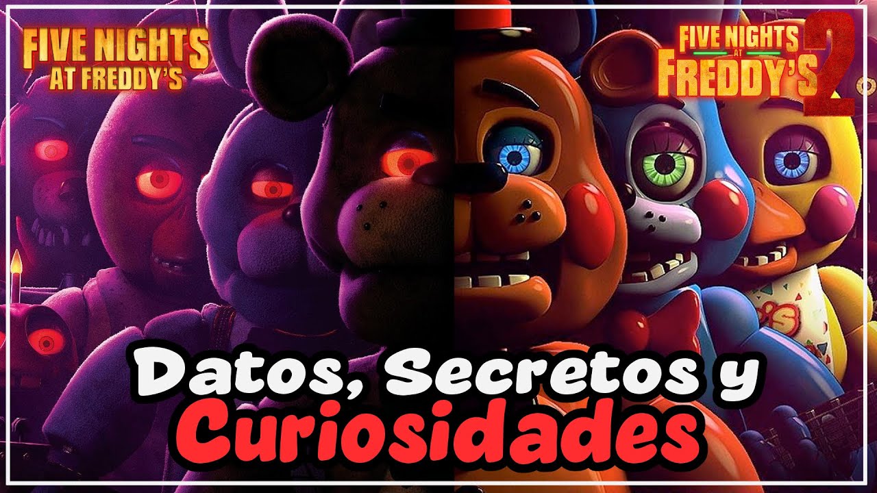 FIVE NIGHTS AT FREDDYS 1 Y 2 LA PELICULA | 400 Datos y Curiosidades - Spoilers