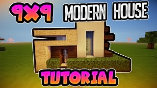 ✔ 9x9 Modern House Tutorial