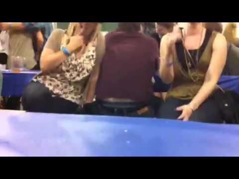 Girl Gives Guy Wedgie