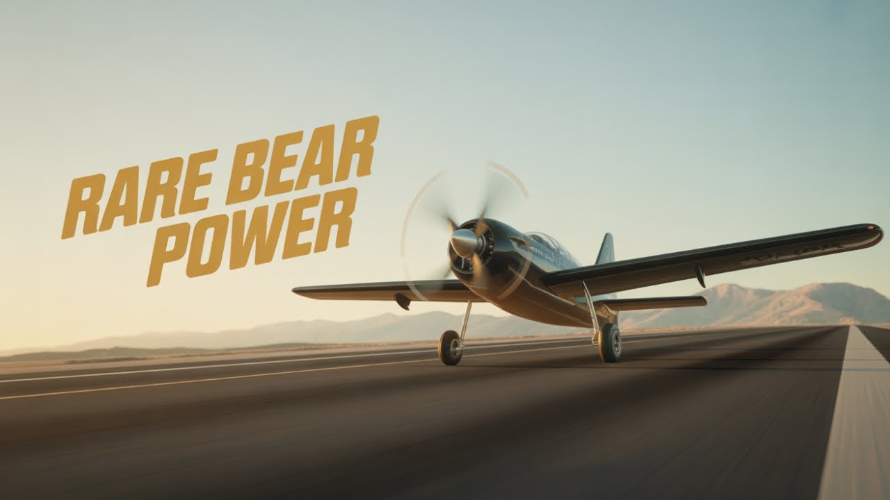 Rare Bear Airshow - Purple and Orange Beast