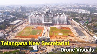 #Telangana New Secretariat | Inauguration on February 17 | Drone Visuals