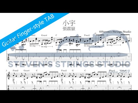 小宇 (Guitar Fingerstyle Solo) - 張震嶽