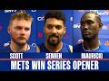 Christian Scott, Marcus Semien and Ronny Mauricio on Mets 4-3 win over the Angels