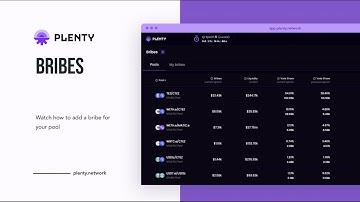 How to add a bribe to a liquidity pool