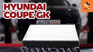 Hyundai Coupe gk techninė priežiūra - videopamokos