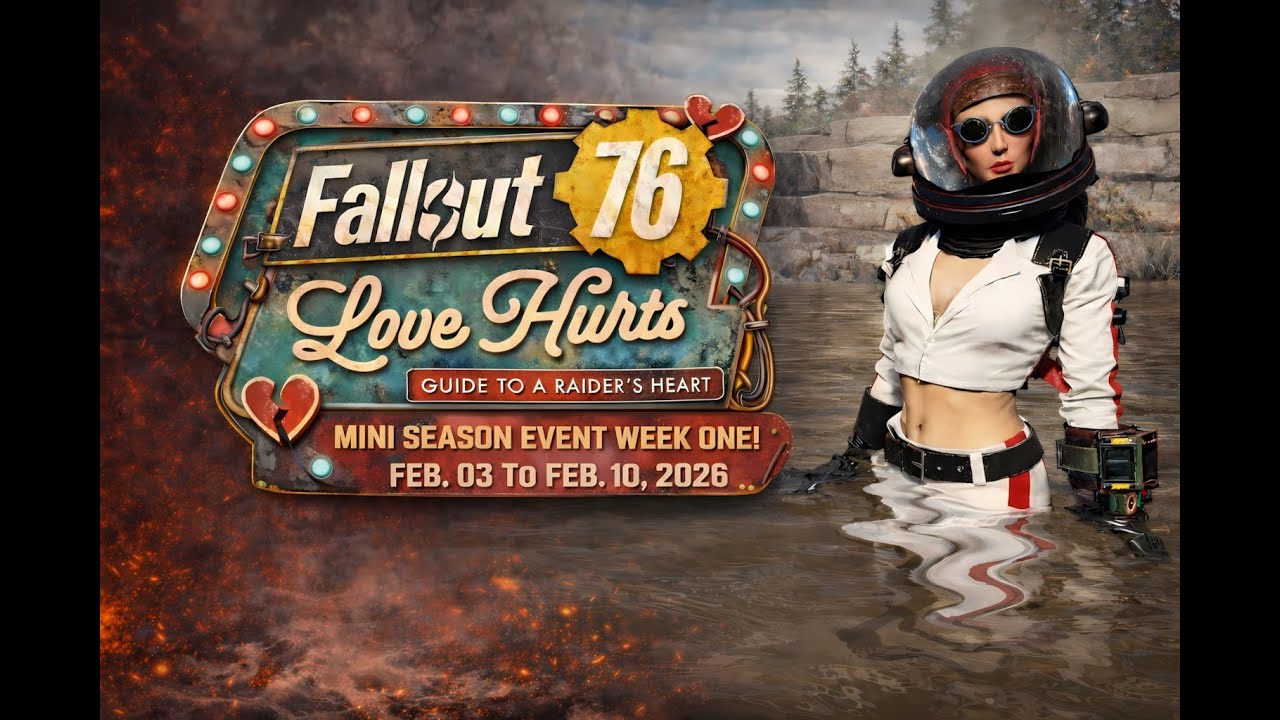 Love Hurts! Mini Season Event Week 01 Fallout 76