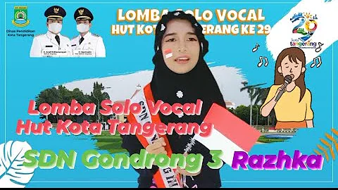 Razhka Nurdifiana - Berkibarlah Bendera Negeriku - Hut Kota Tangerang Ke 29