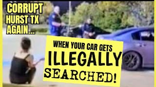 WHEN POLICE ILLEGALLY SEARCH YOUR CAR -HOW THEY JUST DO IT😡💥#POLICECORRUPTION #copwatch #INTERFERE