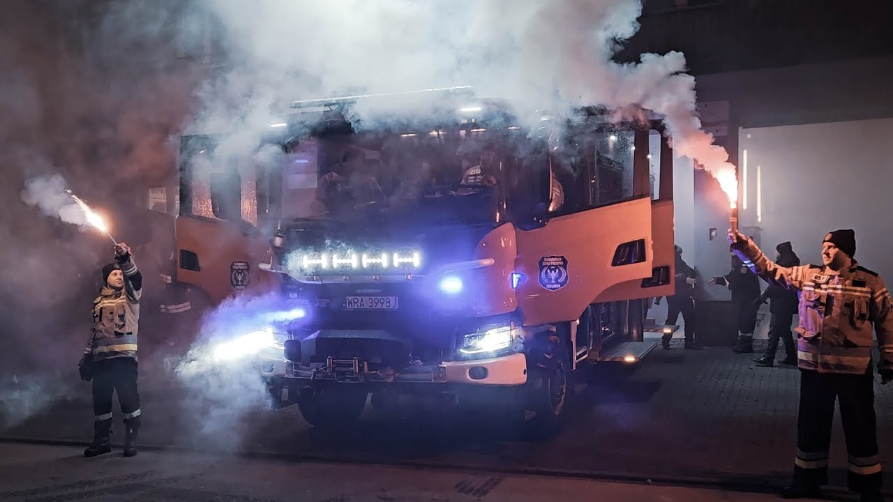 Scania P450XT Szczęśniak - Nowe GCBA 7/52 dla OSP Jedlińsk
