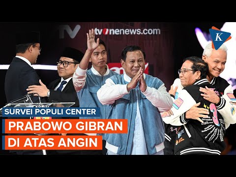 Survei Populi Center: Prabowo-Gibran Unggul Jauh di Angka 52,5 Persen