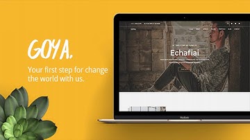 GOYA - Responsive HTML5 Landing Page Personal Template | Themeforest Website Templates and Themes