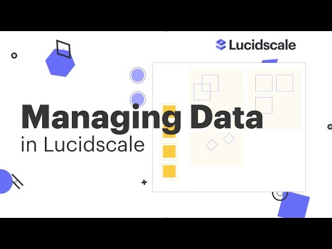 Managing Data in Lucidscale