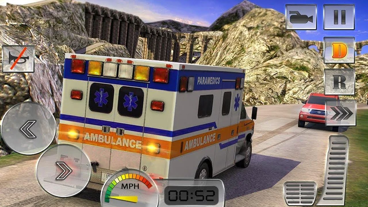 Ambulance Rescue Driving (by Tapinator Inc) Android Gameplay [HD]