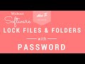 How to Lock Files or Folder With Password without Any Software