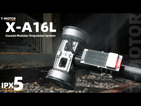 IPX5 Rinse Clean Heavy-Lift Motor 135kg Thrust | T-MOTOR X-A16 Coaxial Propulsion System