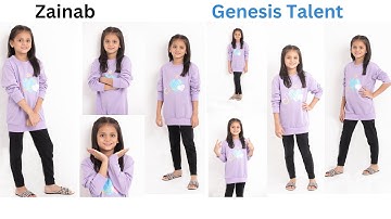 Zainab Introduction Video for Audition | Self Introduction | Genesis Talent management