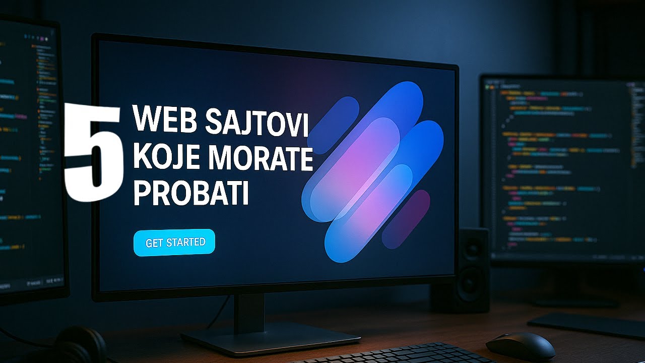 PET WEB SAJTOVA koje morate da probate - 2.DIO | Techcode - YouTube
