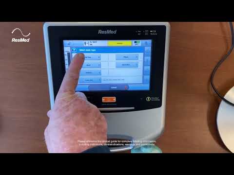 ResMed Astral - Quick Start with Single Limb Circuit - video from Lincare AAC