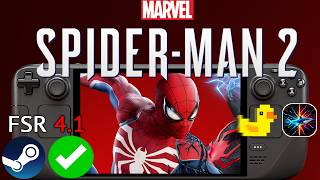 MARVELS SPIDER-MAN 2 Steam Deck: FSR 4.1 + MAKO/LSFG-VK Performance Test